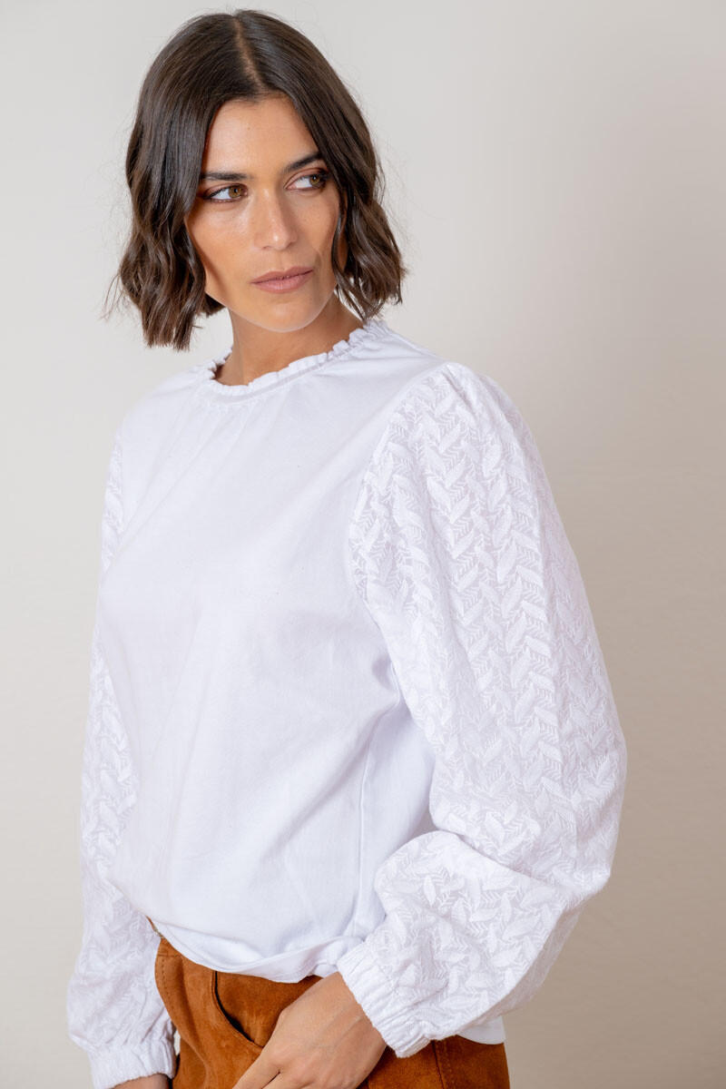 Remera cami Blanca