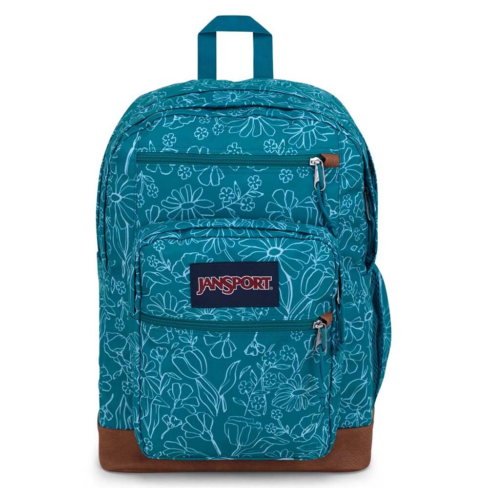 Mochila Cool Student - Unisex Delightful Daisies Green