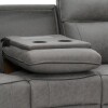 Sillón Recliner Apollo - 3 Cuerpos Marrón Gris