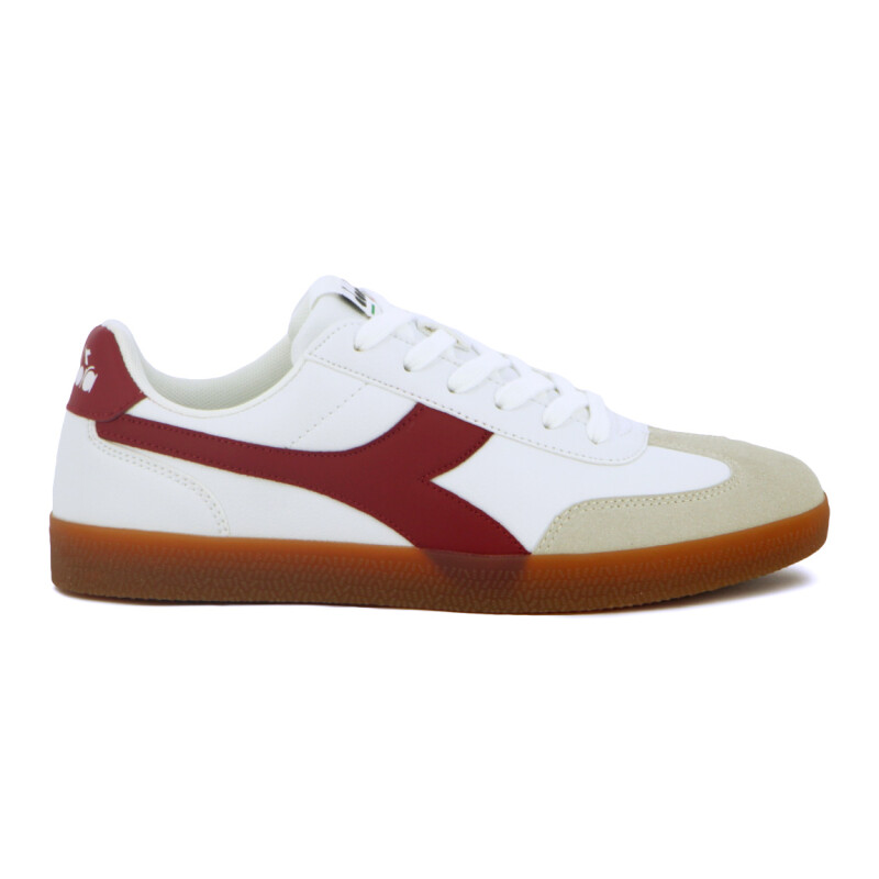 Diadora Lifestyle Hombre BAMTELO - Blanco/Rojo Blanco-Rojo