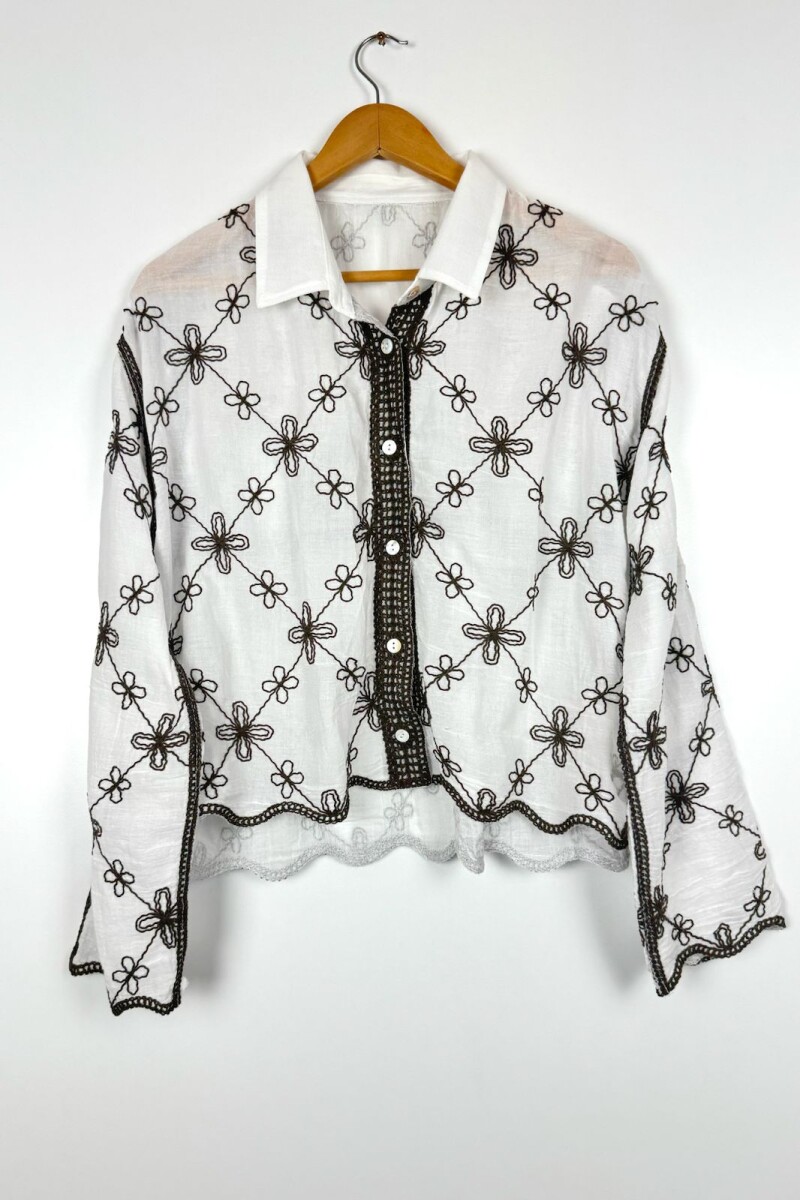 CAMISA ALGODON ZAIRA - VERDE 