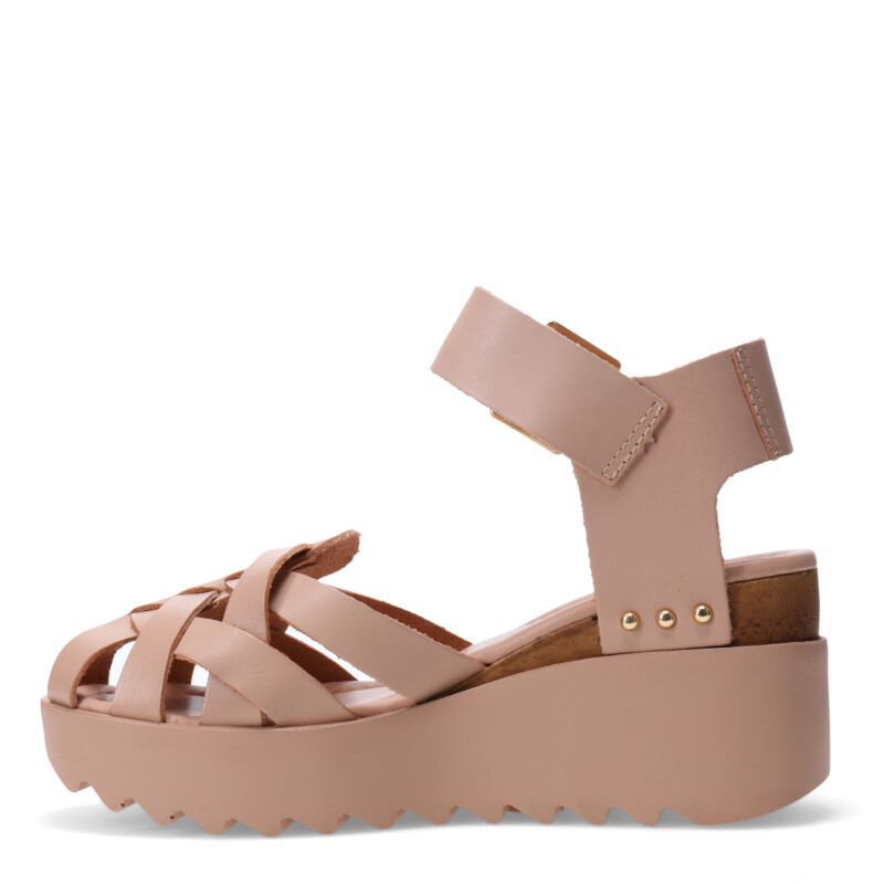 Sandalias de Mujer Bottero tiras c/hebilla Marrón - Marrón Claro