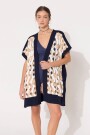PONCHO MARBELLA Camel