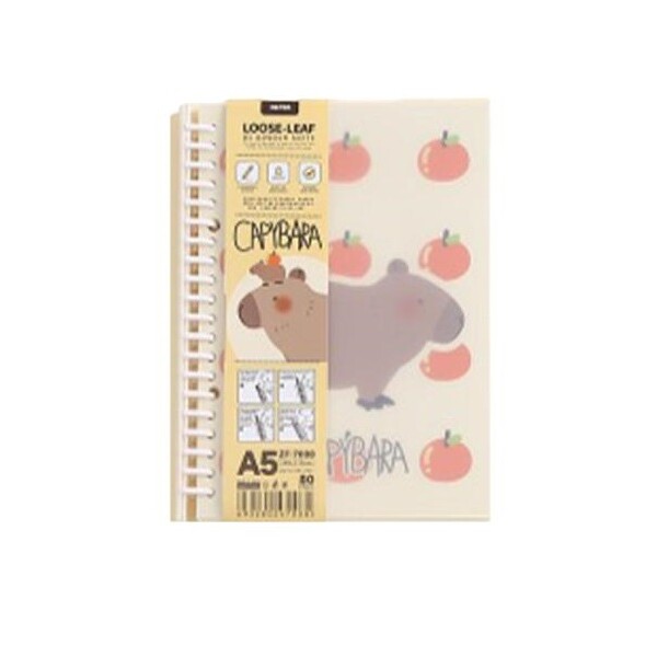 Cuaderno capibara A5 diseño 1