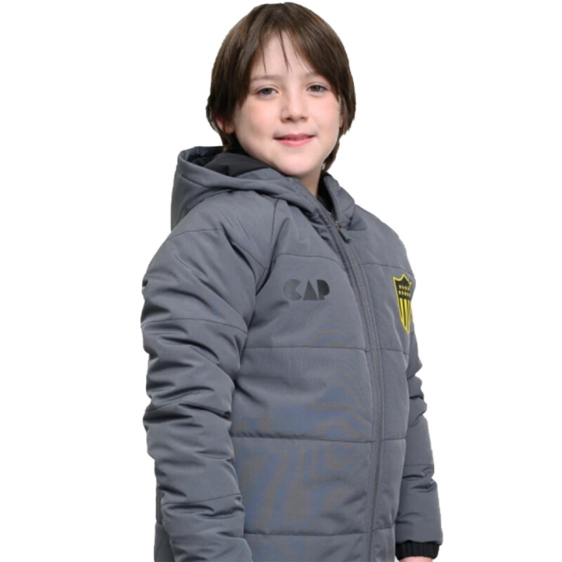 Campera Umbro MILOCH PEÑAROL de Niños - 4P200188 Gris-negro