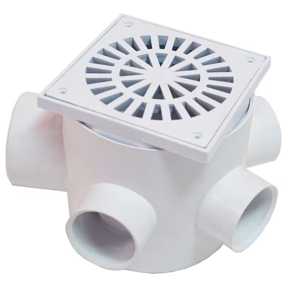 Pileta de piso c/rompe espuma 10x10x40/50 NICOLL Pileta De Piso C/rompe Espuma 10x10x40/50 Nicoll