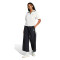 Remera de Mujer Adidas Polo Bordado Essentials Blanco - Verde