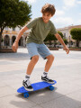 SKATE CON DISEÑO AZUL