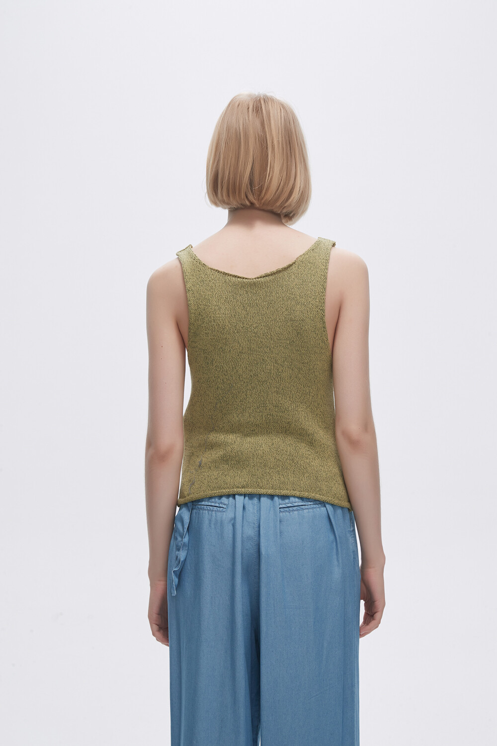 Musculosa Frutila Verde Melange