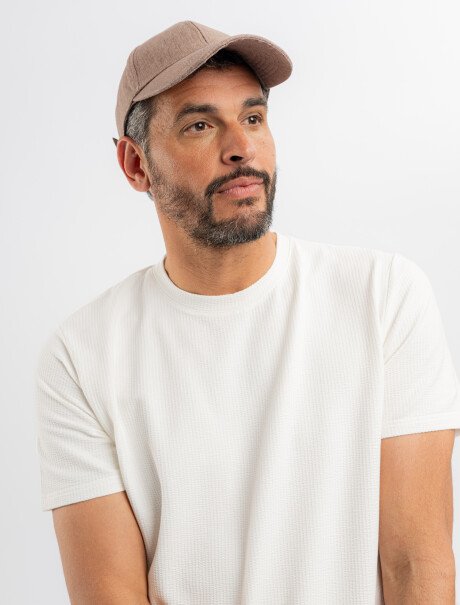 T-shirt m/c cloque Joel crudo