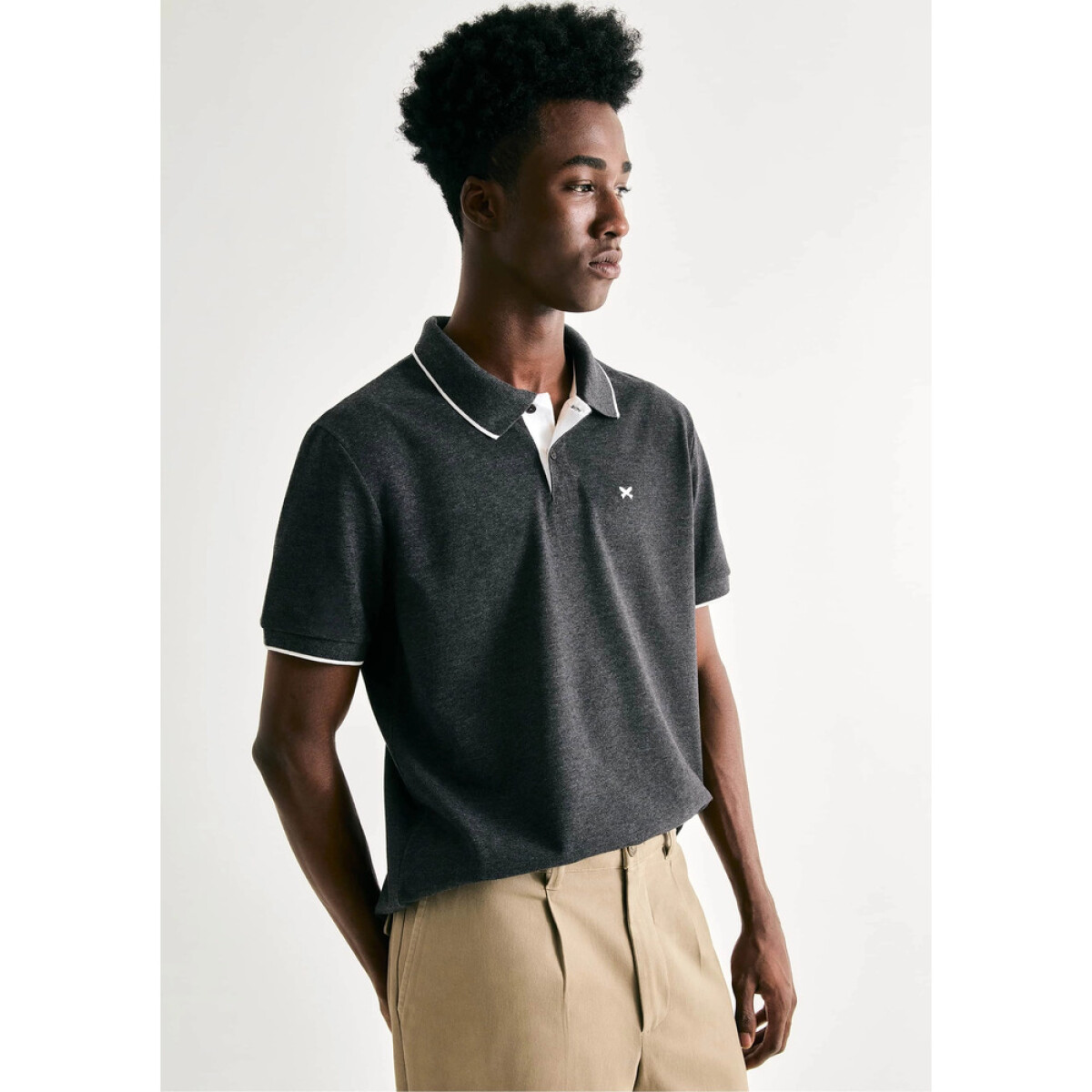 CAMISA POLO MM MASC - PRETO 