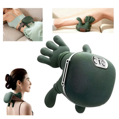 Masajeador para cuello y hombros recargable Verde