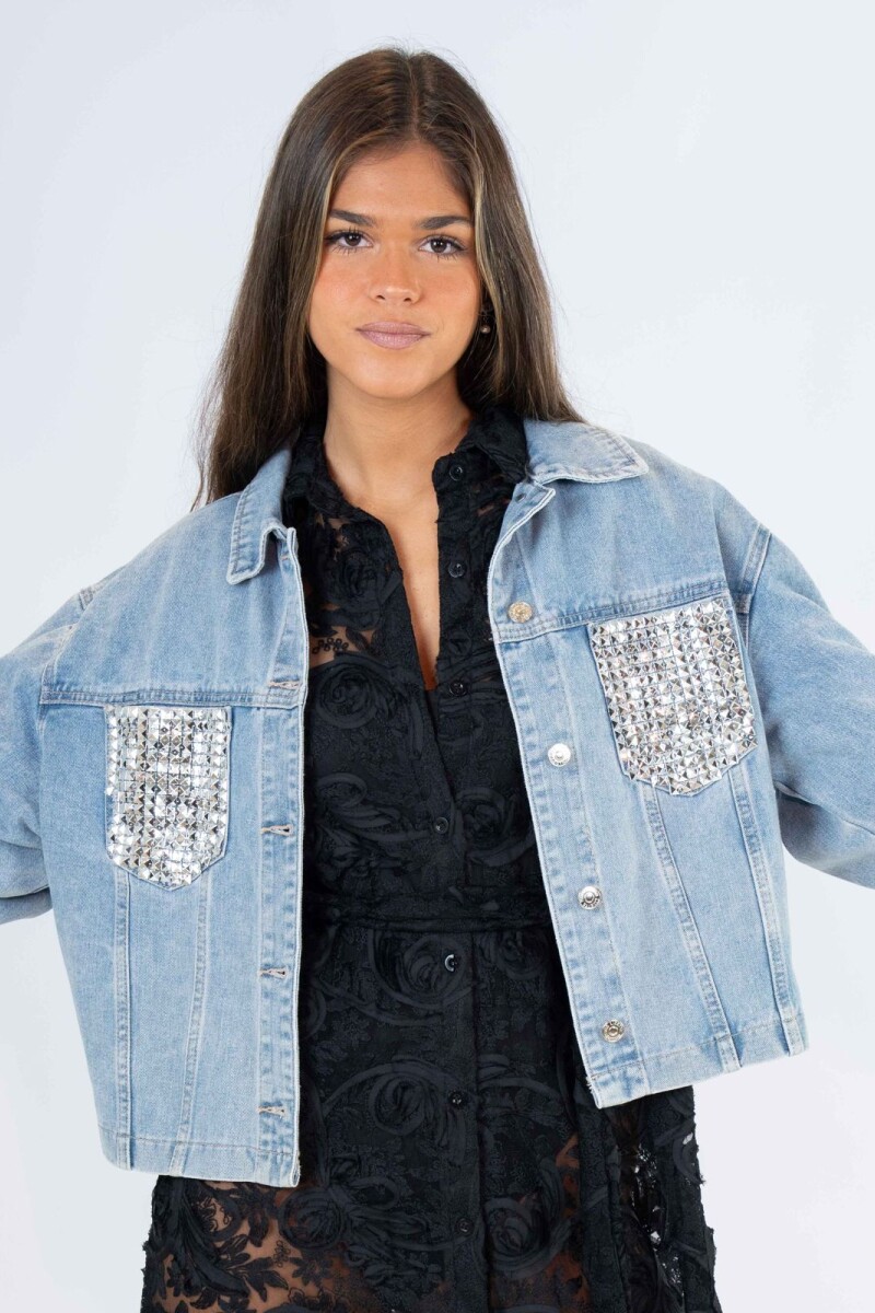 Campera con tachas Jean Celeste