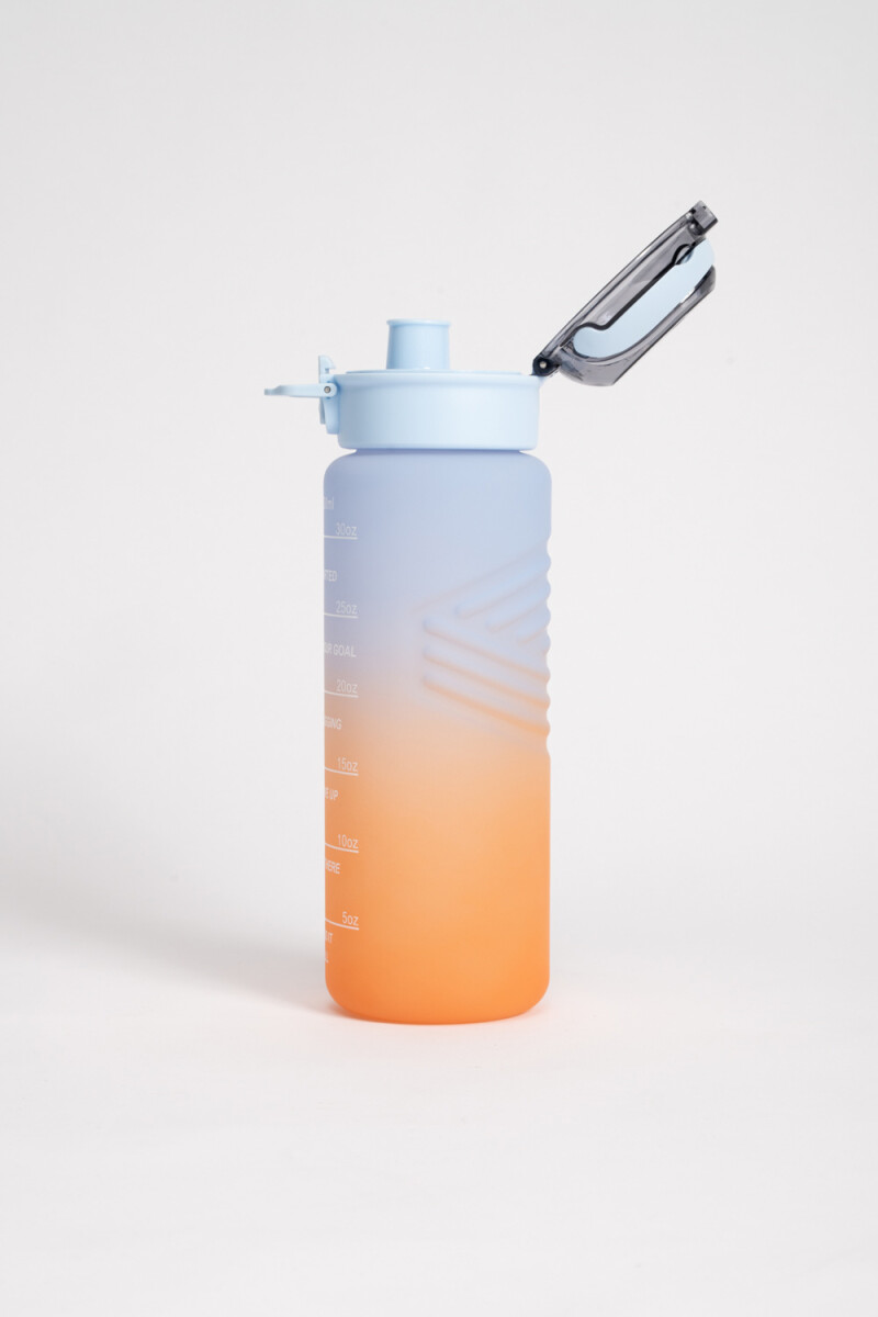 Botella degrade 1l Naranja