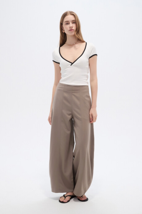 Pantalon Cipia Taupe / Mink / Vison