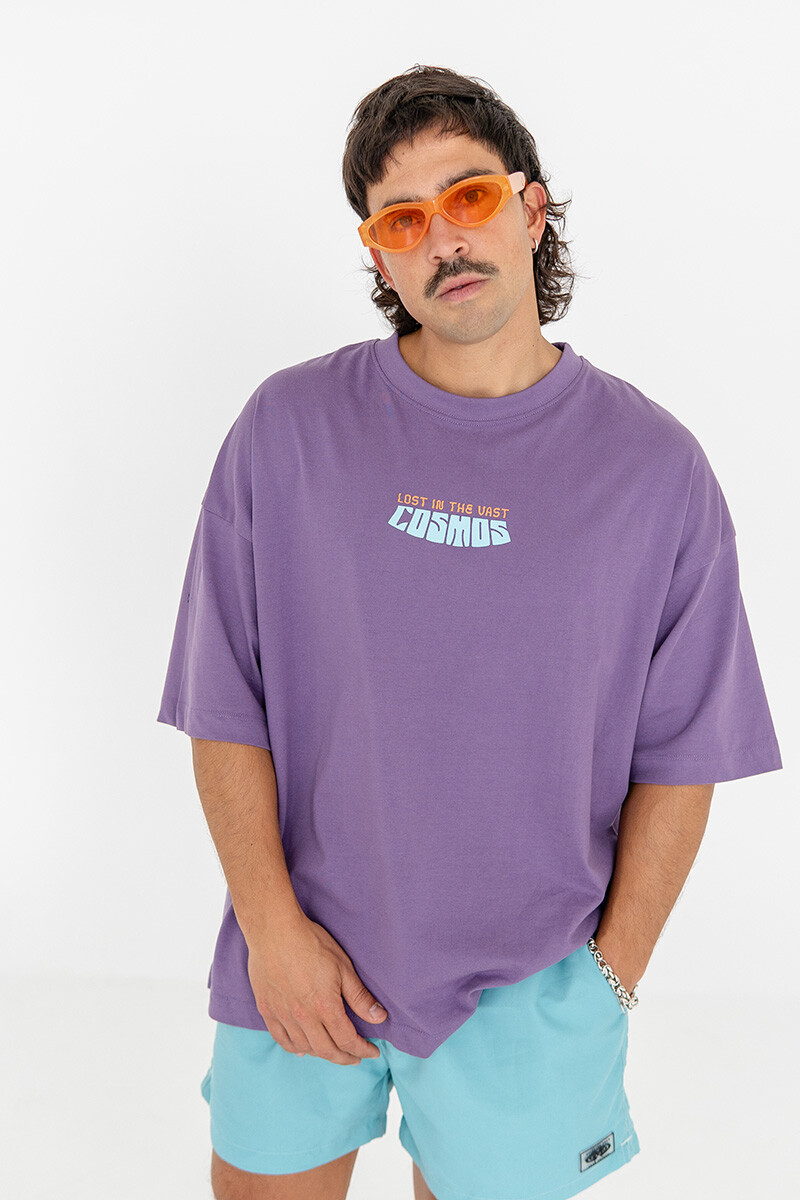 Remera Pulau Cosmos - Violeta 