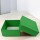 Caja eco 04 - 12x12x6 cm. VERDE BENETTON