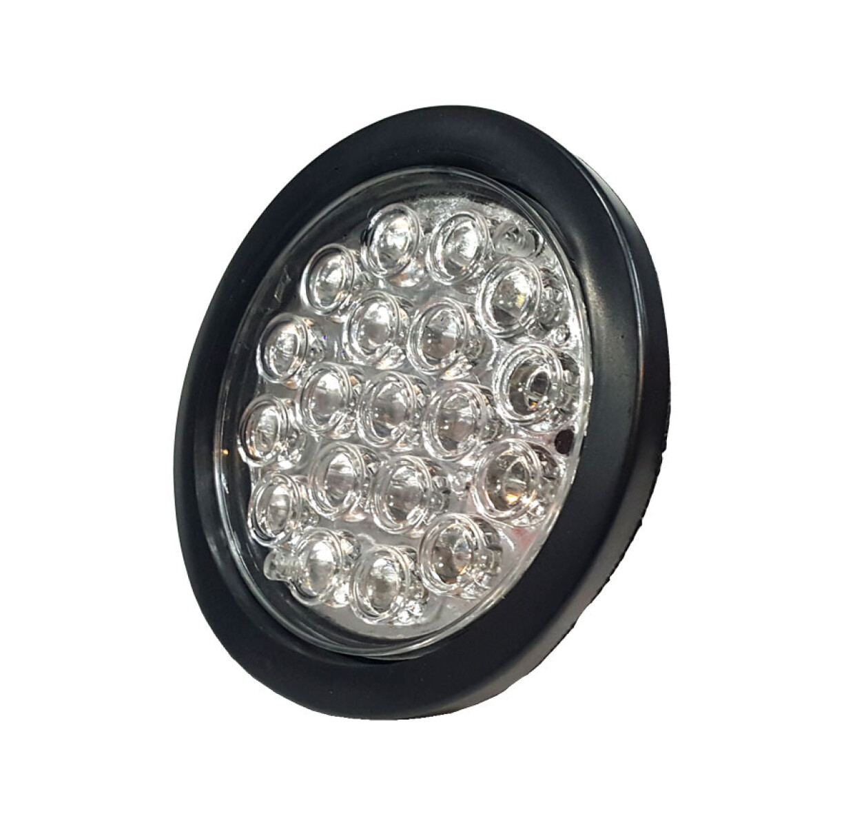 FAROL - TRAS. LED 24V REDONDO CRISTAL 10.5CM - 