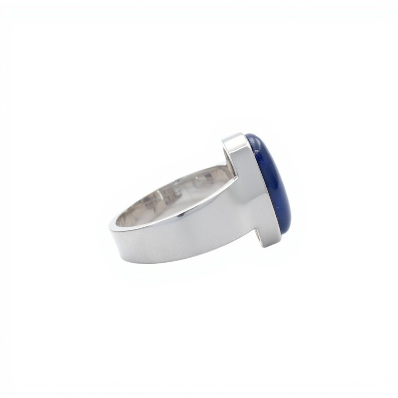 Anillo Oval-Plata 925-Piedra Lapislázuli-AN4481 conpiedra