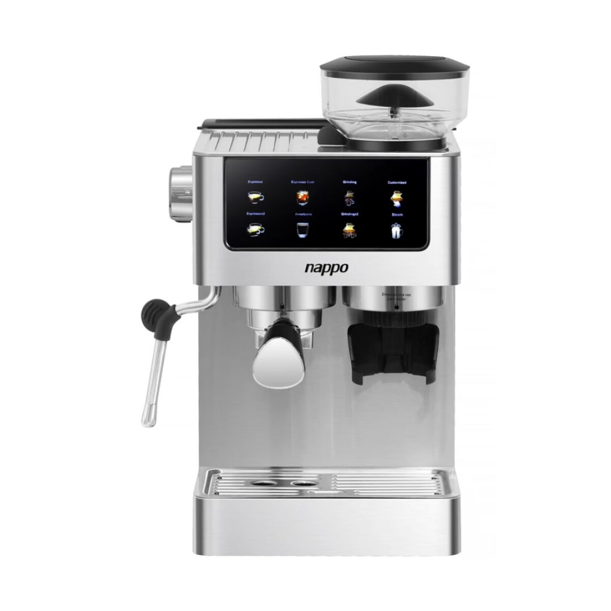 Cafetera Espresso Nappo Barista Deluxe 6 en 1 NEC-339 