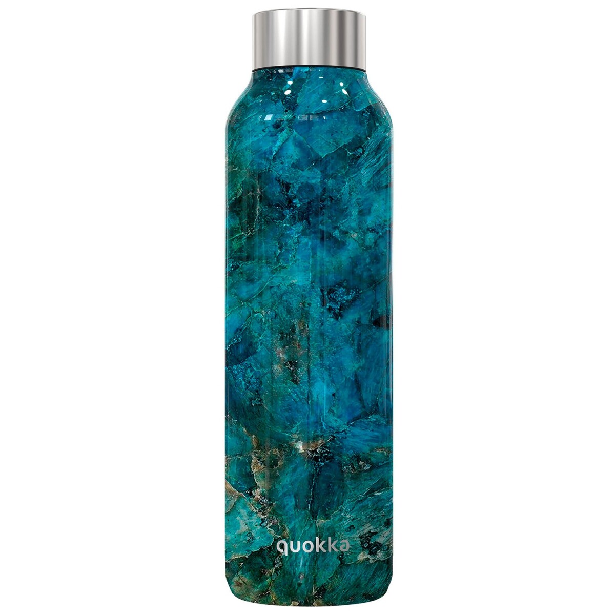 Botella térmica Quokka Solid 630ml - BLUE ROCK 