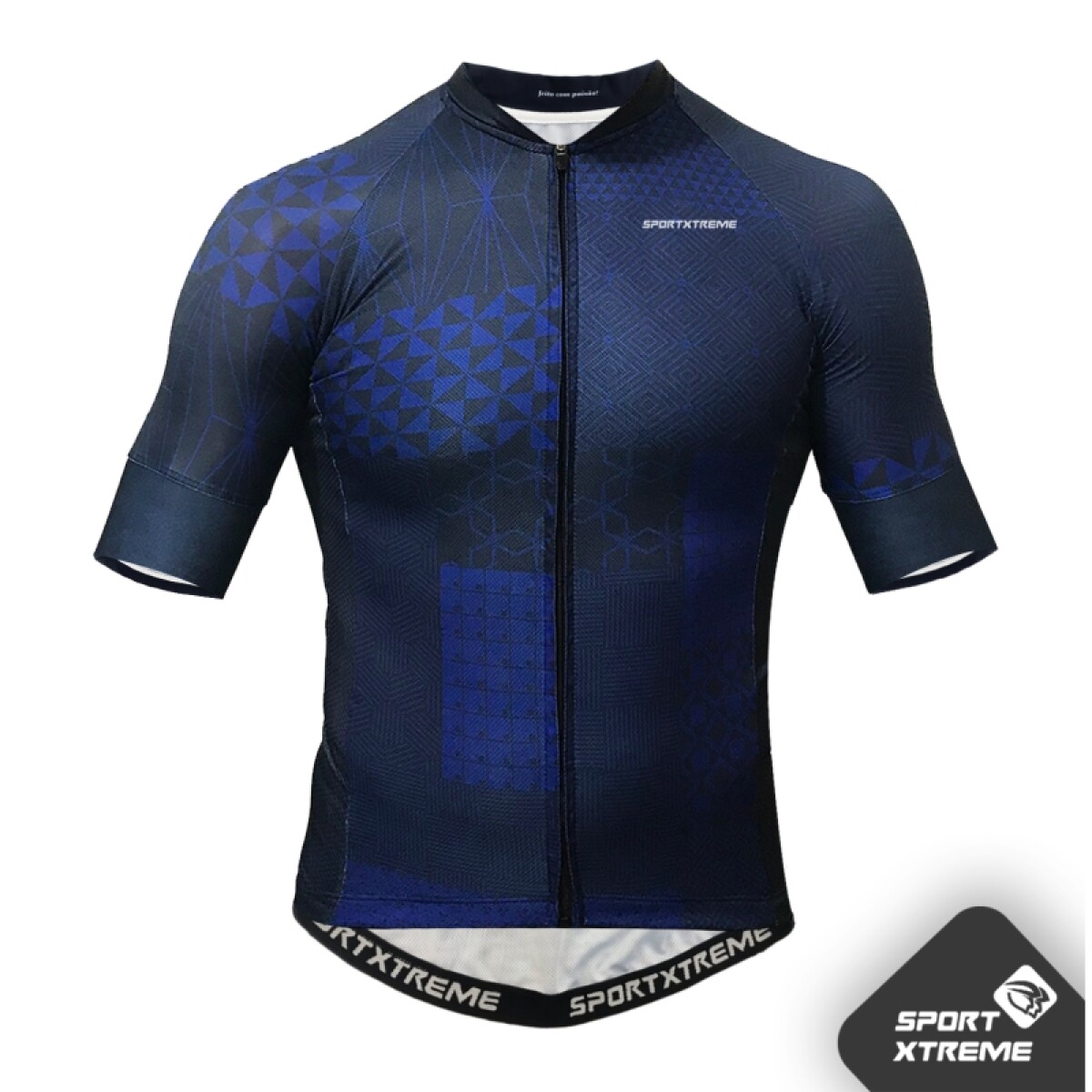 Camiseta Sxtr Maillot M/corta Slim - Azzelij Azul 