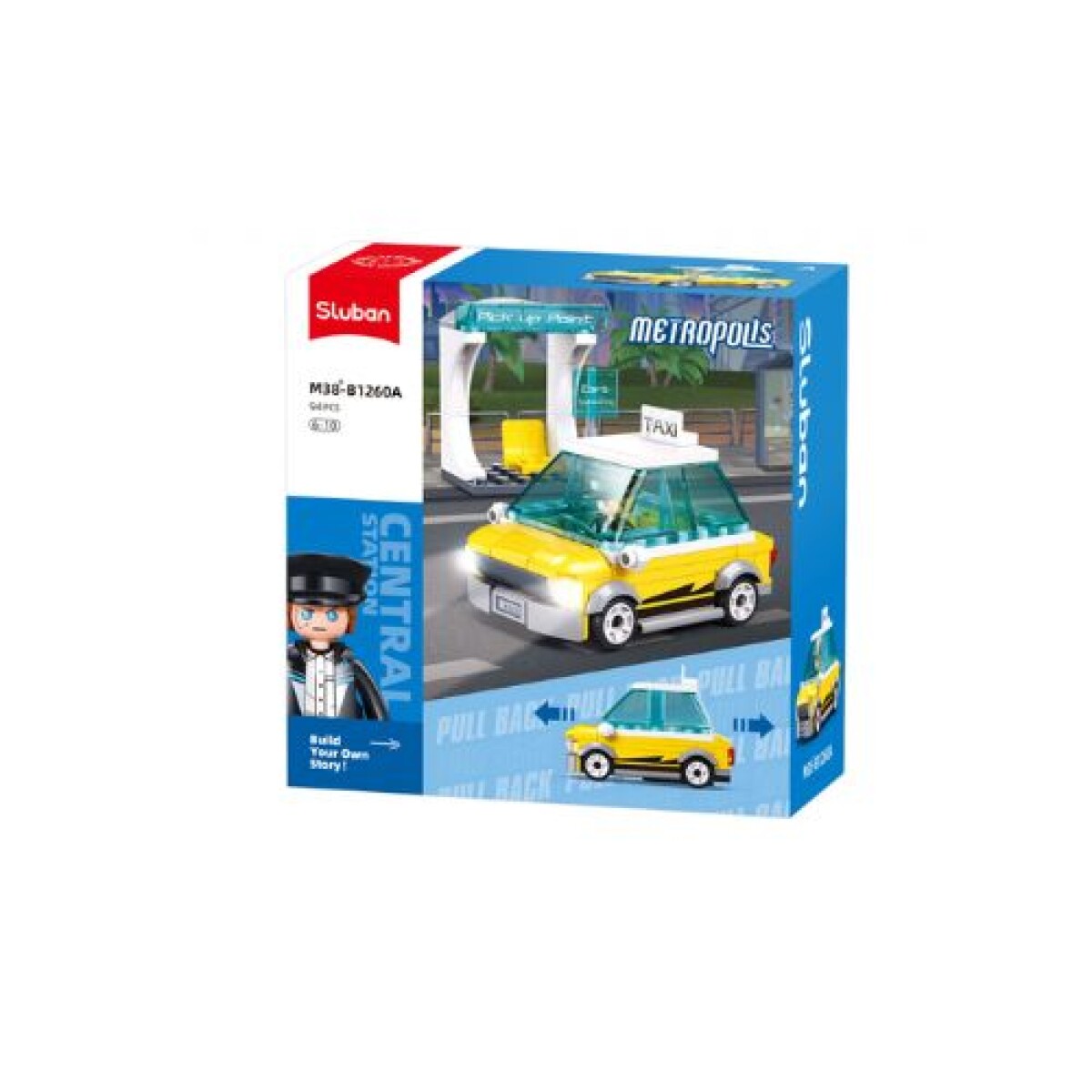 Sluban Metropolis - Vehiculos De La Ciudad 
