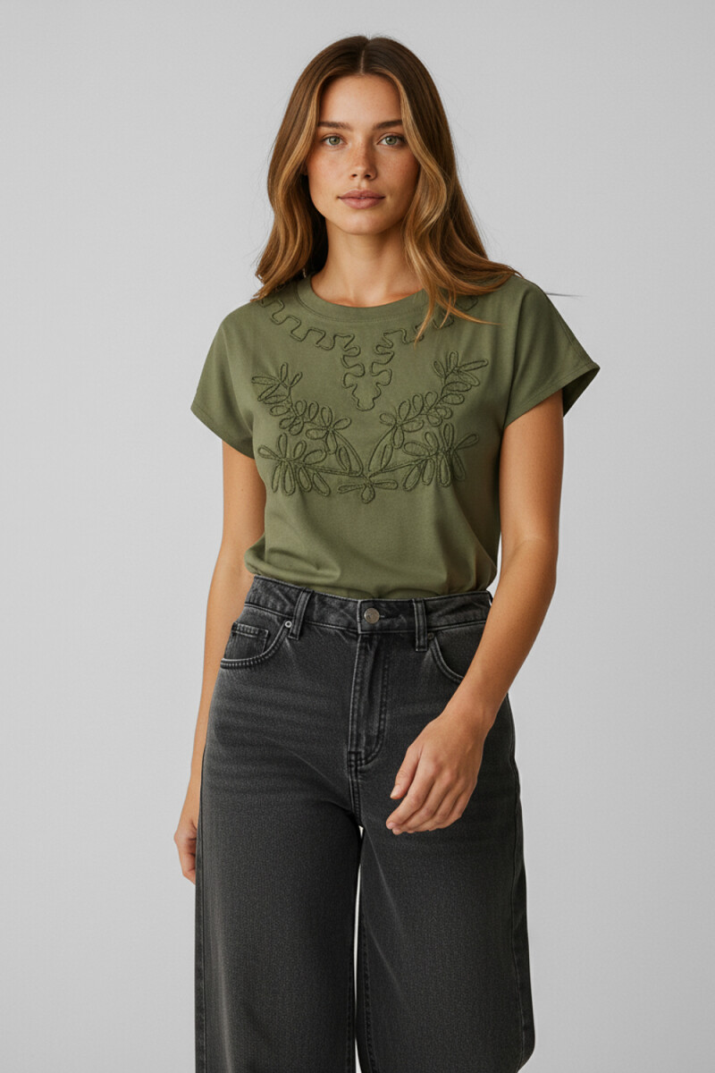 Remera Elore - Verde Oliva Claro 