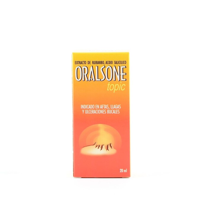ORALSONE TOPIC SOL. CJ X 20 ML. única