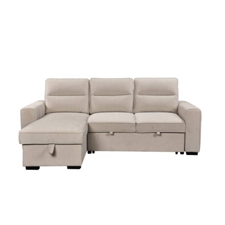 Rinconera Saona - Chaise intercambiable - Tela Microfibra 120 (Beige)