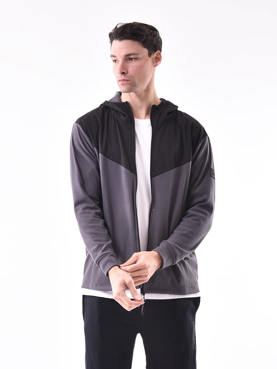 CAMPERA FEDERER - GRIS OSCURO 