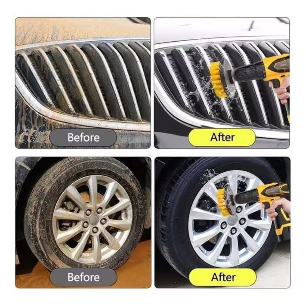 Cepillo Limpieza Atornillador Taladro 6 Unidades Cepillo Limpieza Atornillador Taladro 6 Unidades