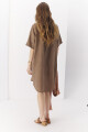 VESTIDO LINO THELMA CAMEL