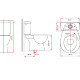 INODORO PARA MOCHILA FROME BLANCO BRILLO 64X36X72 CM 000