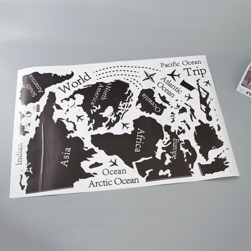 Mapamundi Adhesivo Para Pared Mapamundi Adhesivo Para Pared