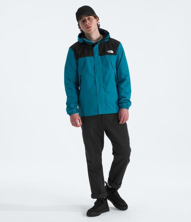 Campera Impermeable Antora hombre Dusk Blue/tnf Black