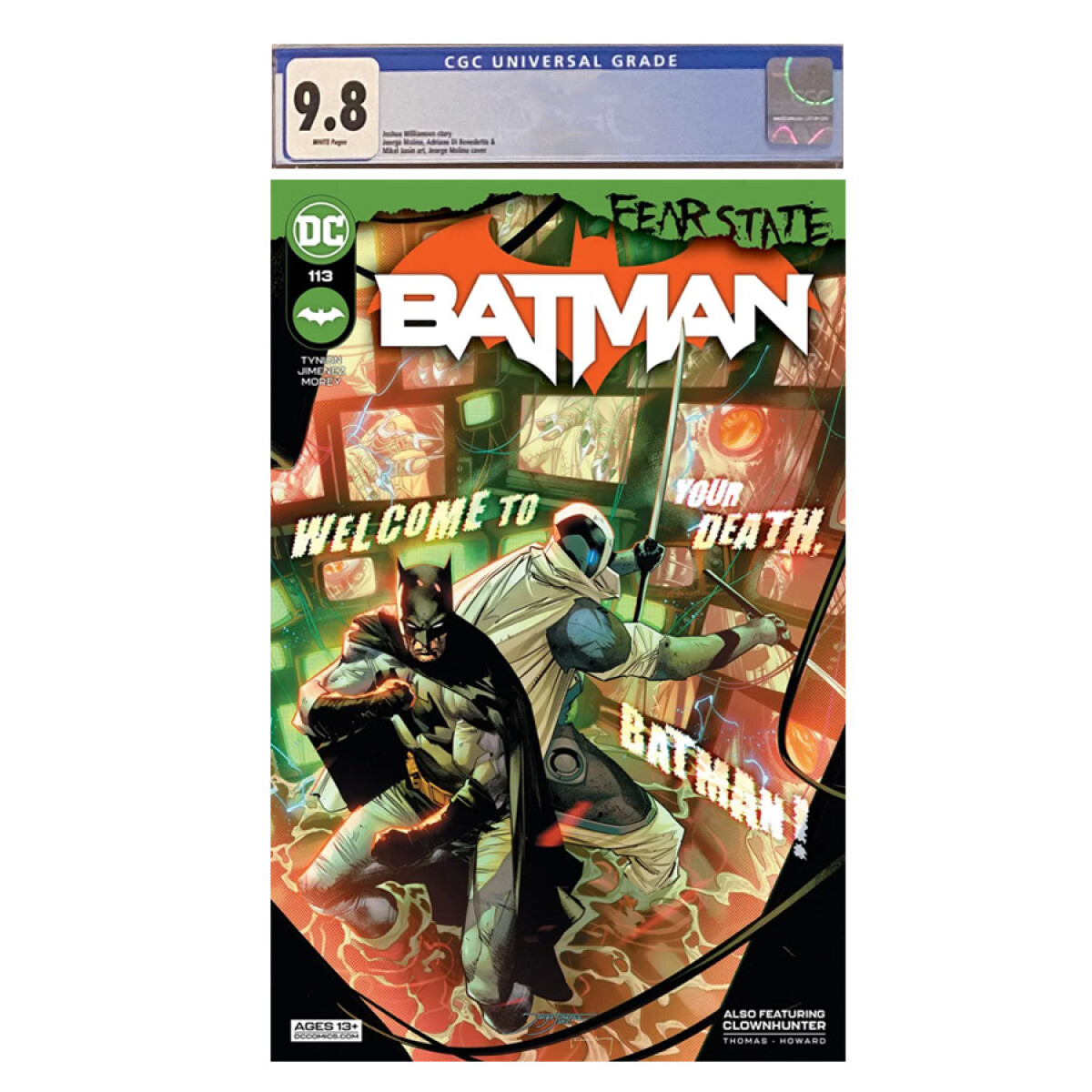 CGC Universal Grade Comic - Batman Fear State! · Batman #113 