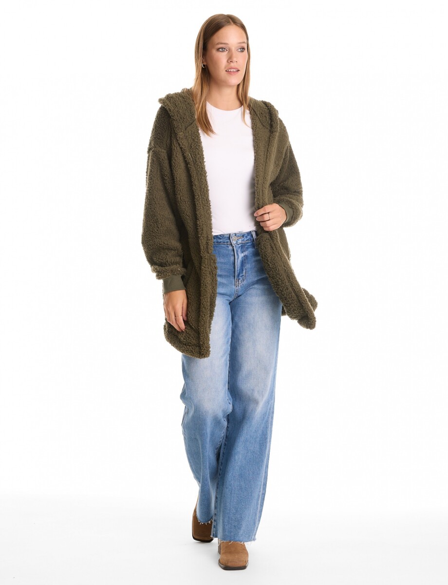 Cardigan Soft - Oliva 