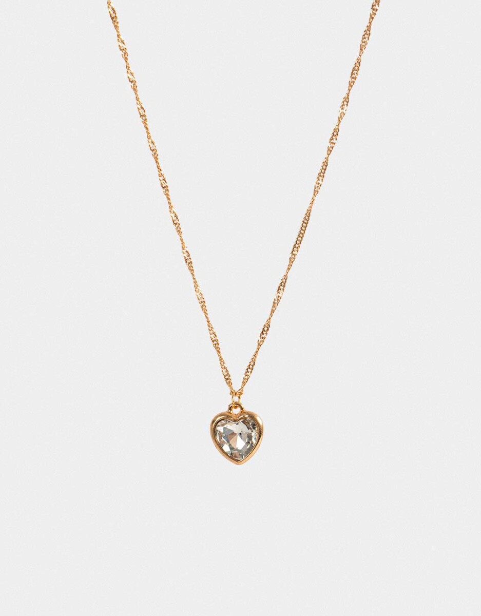 Cadena Corta Con Dije Corazón 