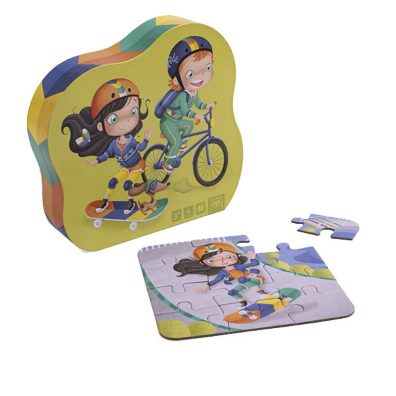 Puzzle 4 en 1 Eureka 43 pzas Deportes