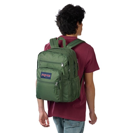 Mochila Jansport Big Student Acolchado 34L 43.5X32.5X19Cm Ub VERDE