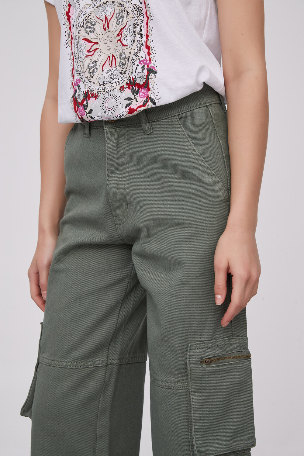 Pantalon Apparat Verde Seco