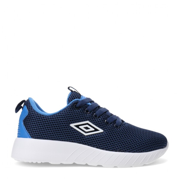 Championes de Niños Umbro Melbourne Junior Azul Marino - Blanco - Azul Real