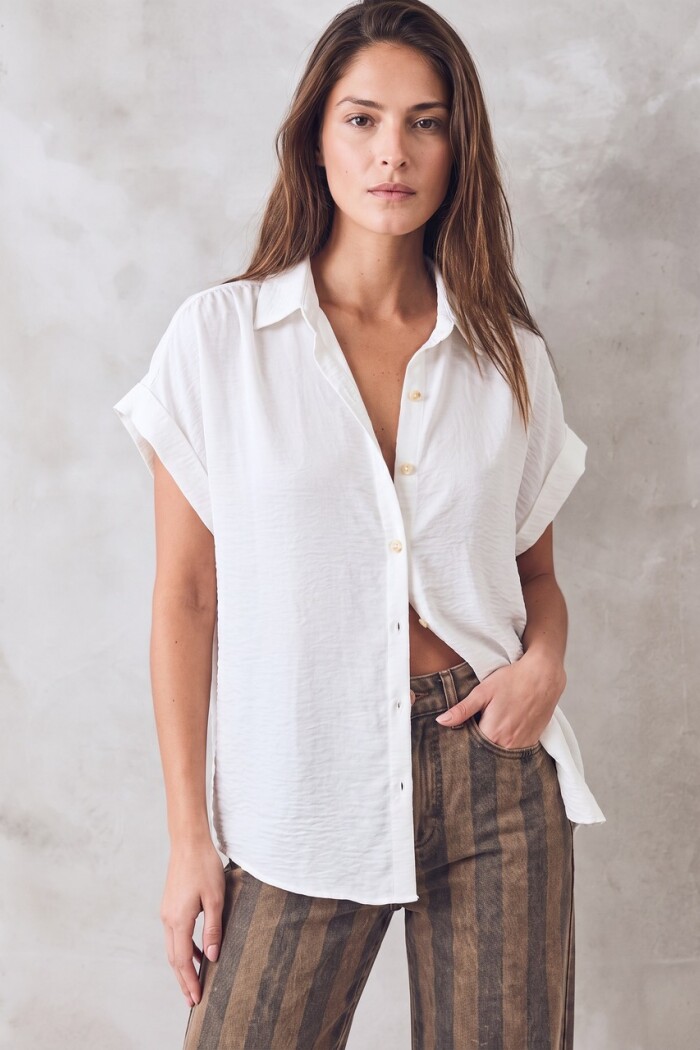 Blusa Manga Corta Nacar