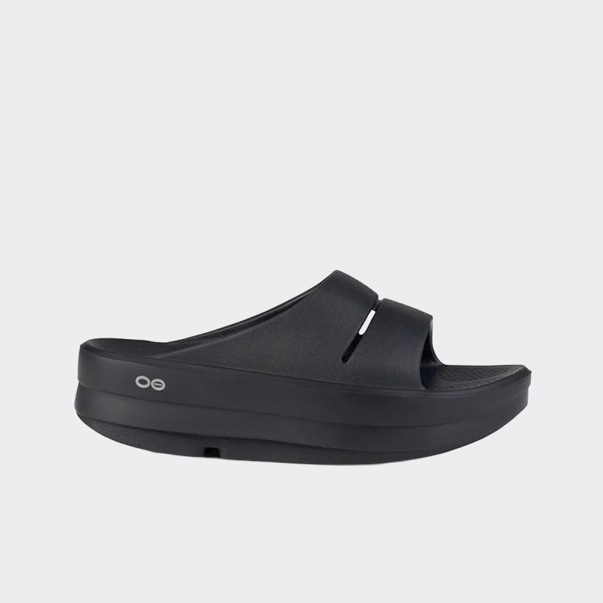 Sandalias OOFOS Omega - Negro 