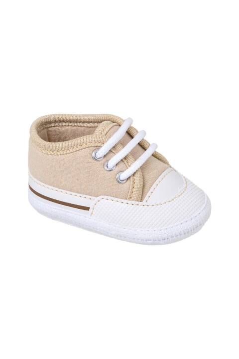 Tenis Acordonado Bebe Beige