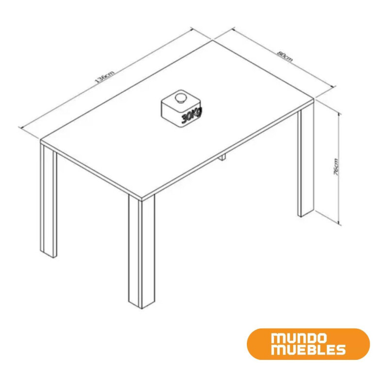 Mesa De Comedor O Cocina Rectangular Amplia Mesa De Comedor O Cocina Rectangular Amplia