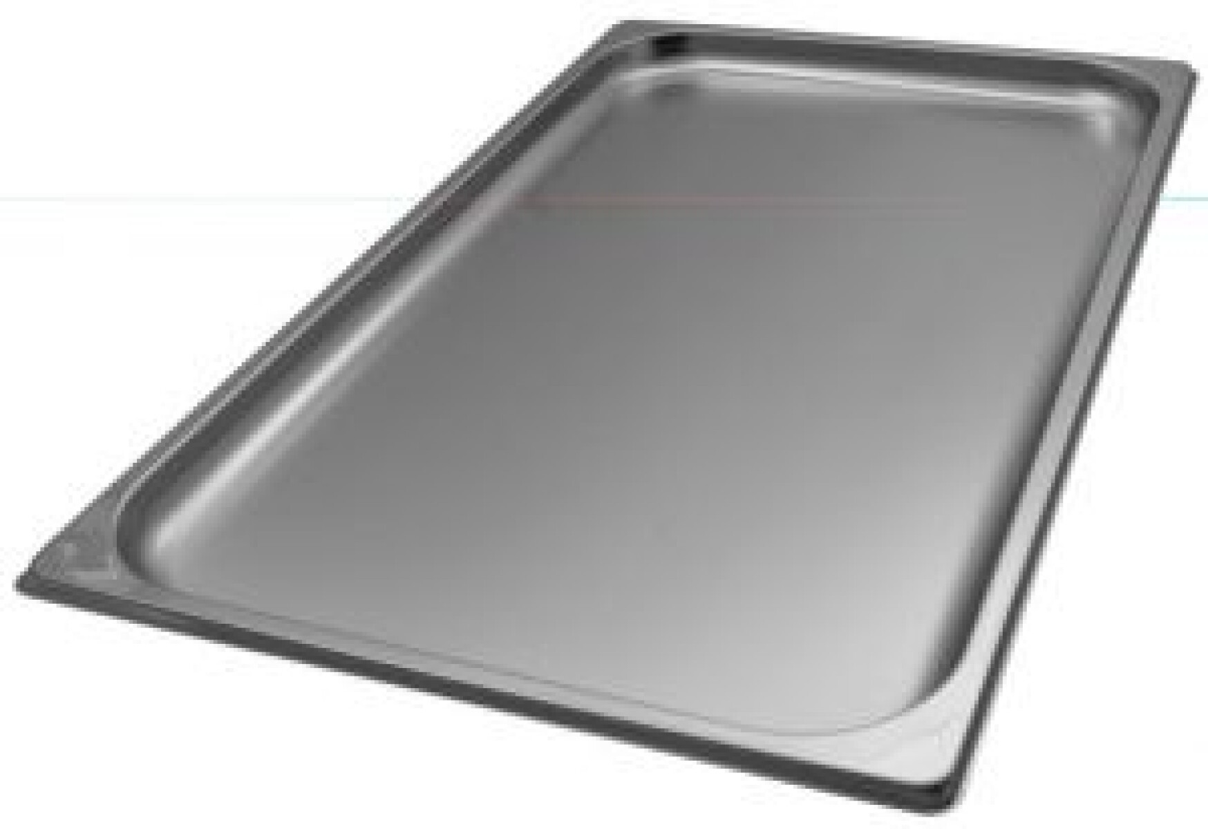 Cuba gastronorm inox GN 2/1 6.5cm 