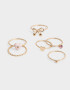Sets Anillos De metal Sets De Anillos De Metal - Dorado