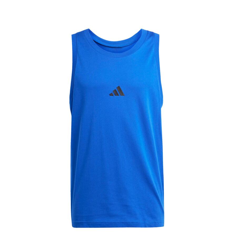 Musculosa de Hombre Adidas Essentials Tank Azul - Negro